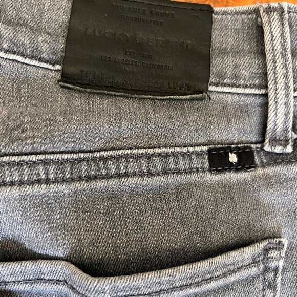 Lucky brand brooke legging candiani denin fabric size 6/28 ankle - Picture 9 of 10